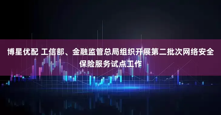 博星优配 工信部、金融监管总局组织开展第二批次网络安全保险服务试点工作